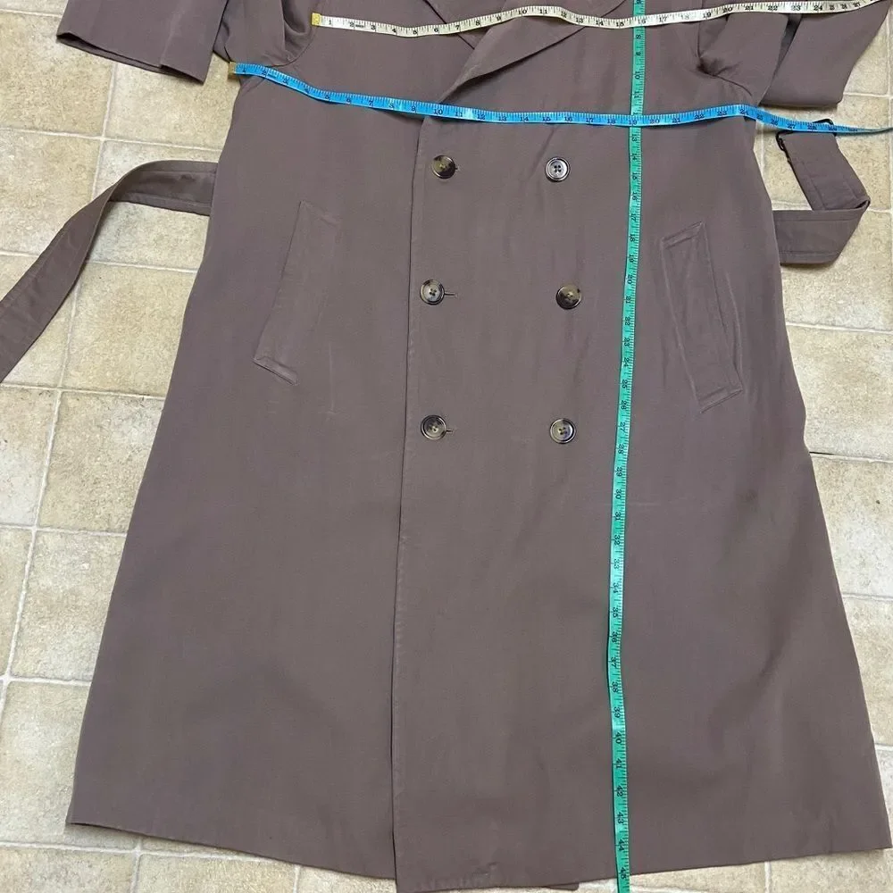 VTG,The Driway Beige Weathercoat Made In England Size Approximate M L Unisex